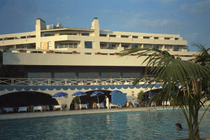 Hotel and its pool