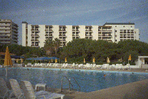 Hotel and its pool